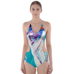 Marine On Balboa Island Cut-out One Piece Swimsuit by bestdesignintheworld