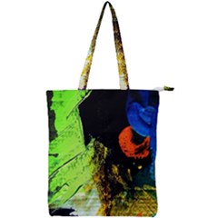 I Wonder 1 Double Zip Up Tote Bag by bestdesignintheworld