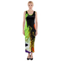 I Wonder 1 Fitted Maxi Dress by bestdesignintheworld