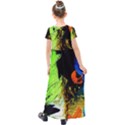 I Wonder 1 Kids  Short Sleeve Maxi Dress View2