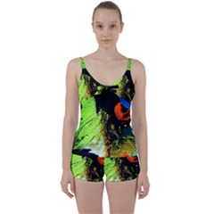 I Wonder 1 Tie Front Two Piece Tankini by bestdesignintheworld