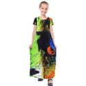 I Wonder 1 Kids  Short Sleeve Maxi Dress View1