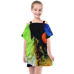 I Wonder 1 Kids  One Piece Chiffon Dress by bestdesignintheworld