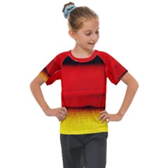 Colors And Fabrics 7 Kids  Mesh Piece Tee