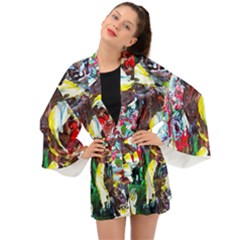 Eden Garden 12 Long Sleeve Kimono by bestdesignintheworld