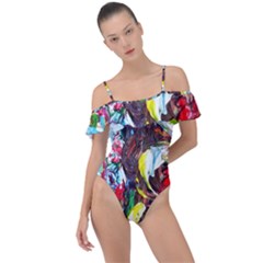 Eden Garden 12 Frill Detail One Piece Swimsuit