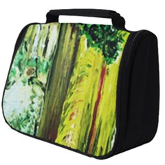 Old Tree And House With An Arch 8 Full Print Travel Pouch (big) by bestdesignintheworld