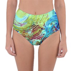 June Gloom 12 Reversible High-waist Bikini Bottoms by bestdesignintheworld