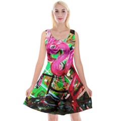 Flamingo   Child Of Dawn 9 Reversible Velvet Sleeveless Dress by bestdesignintheworld