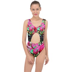 Flamingo   Child Of Dawn 9 Center Cut Out Swimsuit by bestdesignintheworld