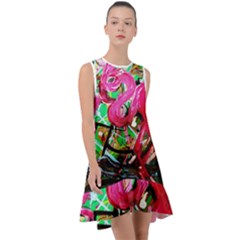 Flamingo   Child Of Dawn 9 Frill Swing Dress by bestdesignintheworld