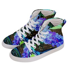 Lilac And Lillies 1 Men s Hi-top Skate Sneakers by bestdesignintheworld