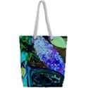 Lilac And Lillies 1 Full Print Rope Handle Tote (Small) View2