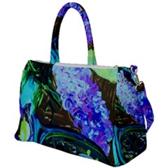 Lilac And Lillies 1 Duffel Travel Bag by bestdesignintheworld