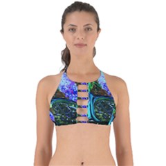 Lilac And Lillies 1 Perfectly Cut Out Bikini Top