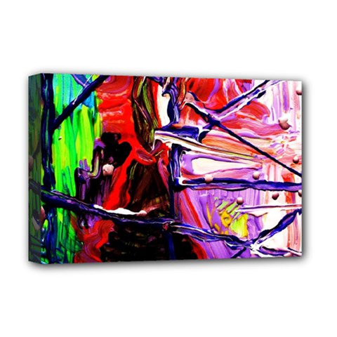 Depression 6 Deluxe Canvas 18  X 12  (stretched) by bestdesignintheworld