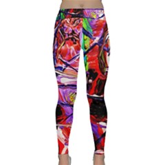 Depression 6 Classic Yoga Leggings by bestdesignintheworld