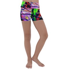 Depression 6 Kids  Lightweight Velour Yoga Shorts by bestdesignintheworld