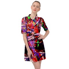 Depression 6 Belted Shirt Dress by bestdesignintheworld