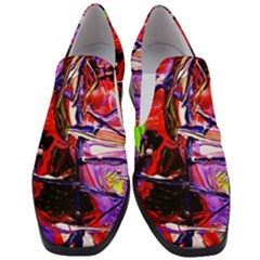 Depression 6 Women Slip On Heel Loafers by bestdesignintheworld