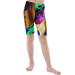 Global Warming 9 Kids  Mid Length Swim Shorts by bestdesignintheworld