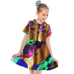 Global Warming 9 Kids  Short Sleeve Shirt Dress by bestdesignintheworld