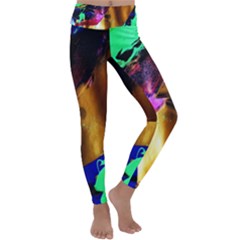 Global Warming 9 Kids  Lightweight Velour Classic Yoga Leggings by bestdesignintheworld