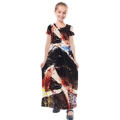 Egg In The Duck 4 Kids  Short Sleeve Maxi Dress by bestdesignintheworld