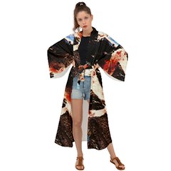 Egg In The Duck 4 Maxi Kimono