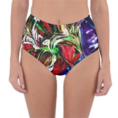 Lillies In The Terracotta Vase 3 Reversible High-waist Bikini Bottoms by bestdesignintheworld