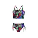 Lillies In The Terracotta Vase 3 Girls  Tankini Swimsuit View1