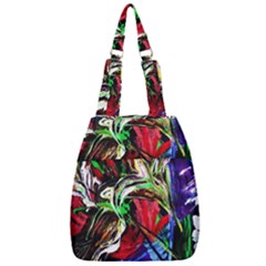 Lillies In The Terracotta Vase 3 Center Zip Backpack by bestdesignintheworld