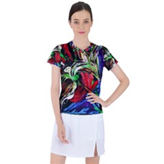 Lillies In The Terracotta Vase 3 Women s Sports Top