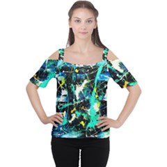 Brain Reflections 1 Cutout Shoulder Tee