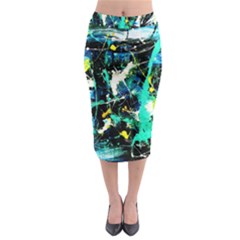 Brain Reflections 1 Midi Pencil Skirt by bestdesignintheworld