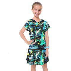 Brain Reflections 1 Kids  Drop Waist Dress by bestdesignintheworld