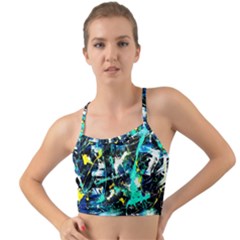 Brain Reflections 1 Mini Tank Bikini Top