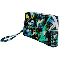 Brain Reflections 1 Wristlet Pouch Bag (small) by bestdesignintheworld