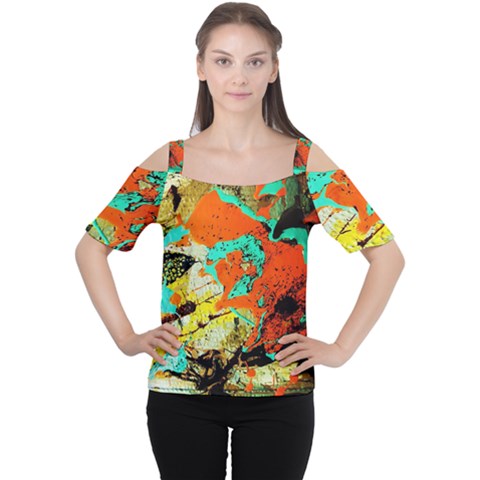 Fragrance Of Kenia 1 Cutout Shoulder Tee by bestdesignintheworld