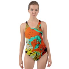 Fragrance Of Kenia 1 Cut-out Back One Piece Swimsuit by bestdesignintheworld