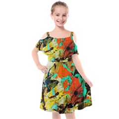 Fragrance Of Kenia 1 Kids  Cut Out Shoulders Chiffon Dress by bestdesignintheworld