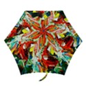 Red Aeroplane 2 Mini Folding Umbrellas View1