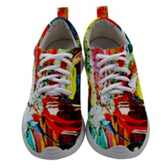 Red Aeroplane 2 Women Athletic Shoes by bestdesignintheworld