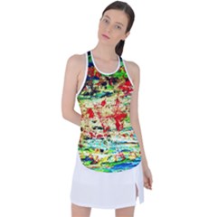 Width 2 Racer Back Mesh Tank Top