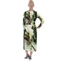 There Is No Promise Rain 4 Velvet Maxi Wrap Dress View2