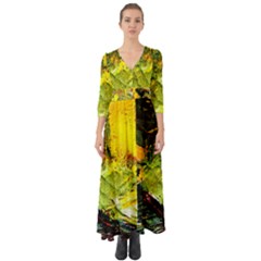 Yellow Chik 5 Button Up Boho Maxi Dress by bestdesignintheworld