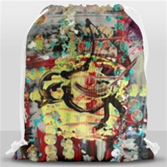 Little Bird Drawstring Bag (large) by bestdesignintheworld