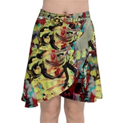 Little Bird Chiffon Wrap Front Skirt