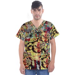 Little Bird Men s V-neck Scrub Top