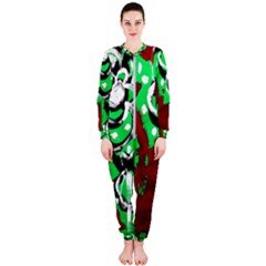 Plants And Flowers 1 1 Onepiece Jumpsuit (ladies)  by bestdesignintheworld